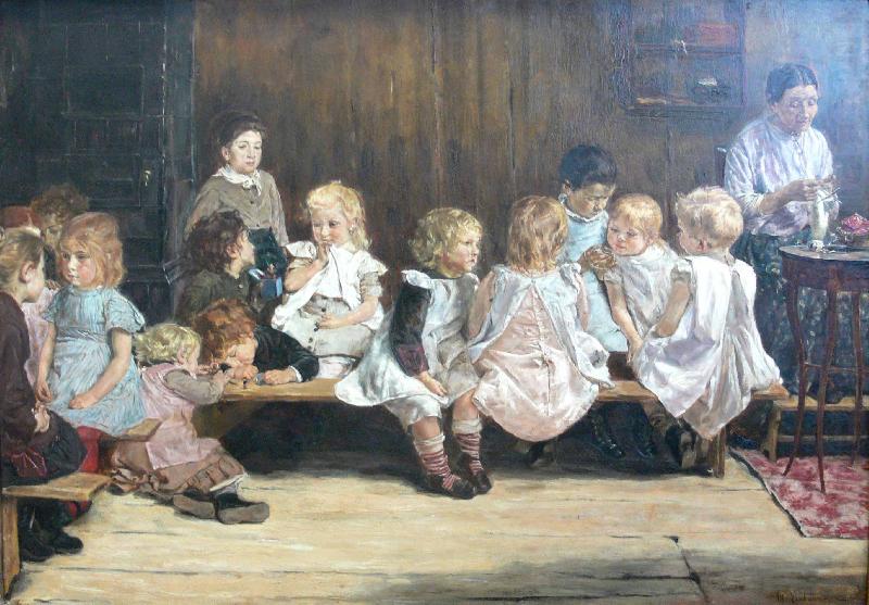 Max Liebermann Infants School in Amsterdam china oil painting image